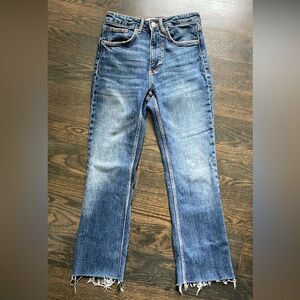 Zara Classic Blue Denim Jeans sz 2